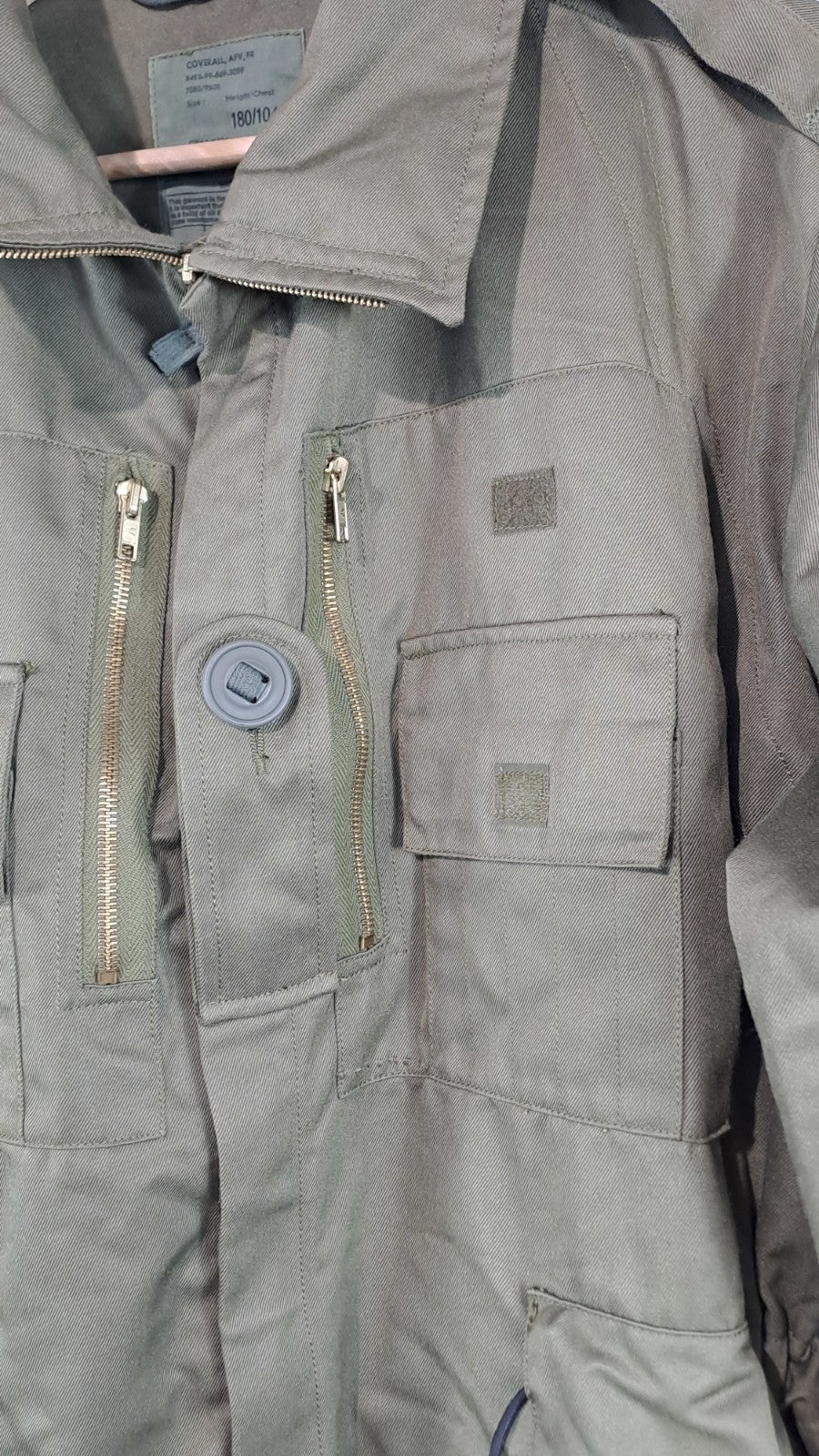 Genuine Surplus British AFV Overall Tank Suit Olive (2702)
