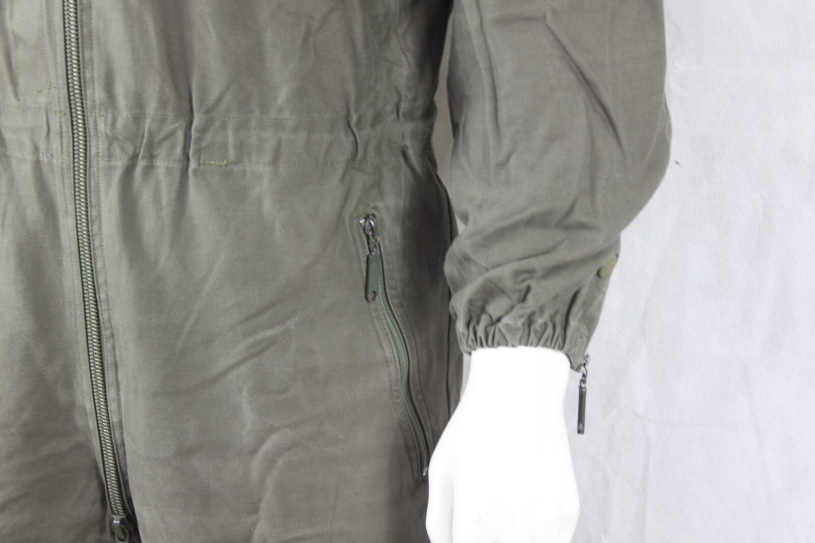 Genuine Surplus German Faux Fur Lined Thermal Tank Suit Flight Suit Overall 
