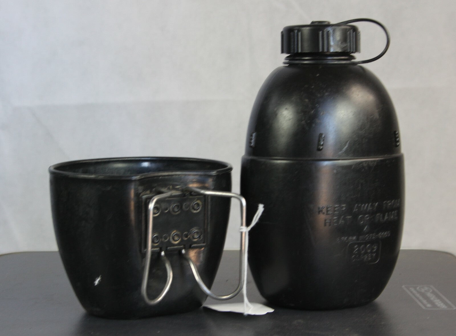 Genuine Surplus British Army 58P Plastic Water Bottle Strong Waterbottle