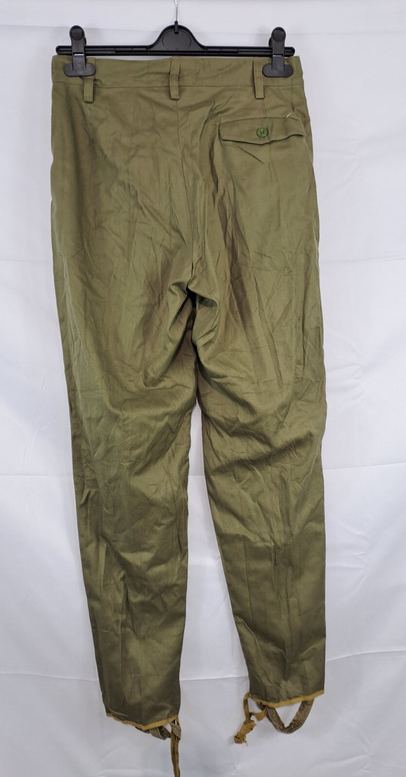 Genuine Surplus Romanian Army Vintage Combat trousers khaki green (1756)