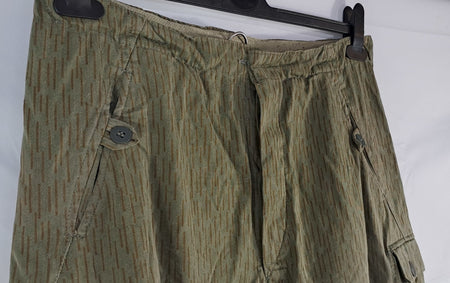Genuine Surplus East German Army Vintage Rain Drop Camo Trousers Grade 2