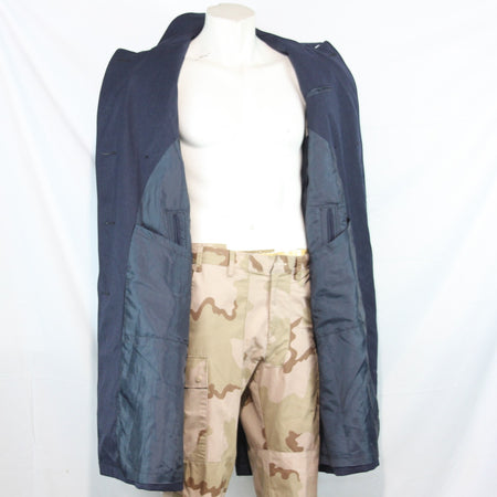 Genuine Surplus British Royal Air Force RAF Raincoat All Ranks Blue 38" (3204)