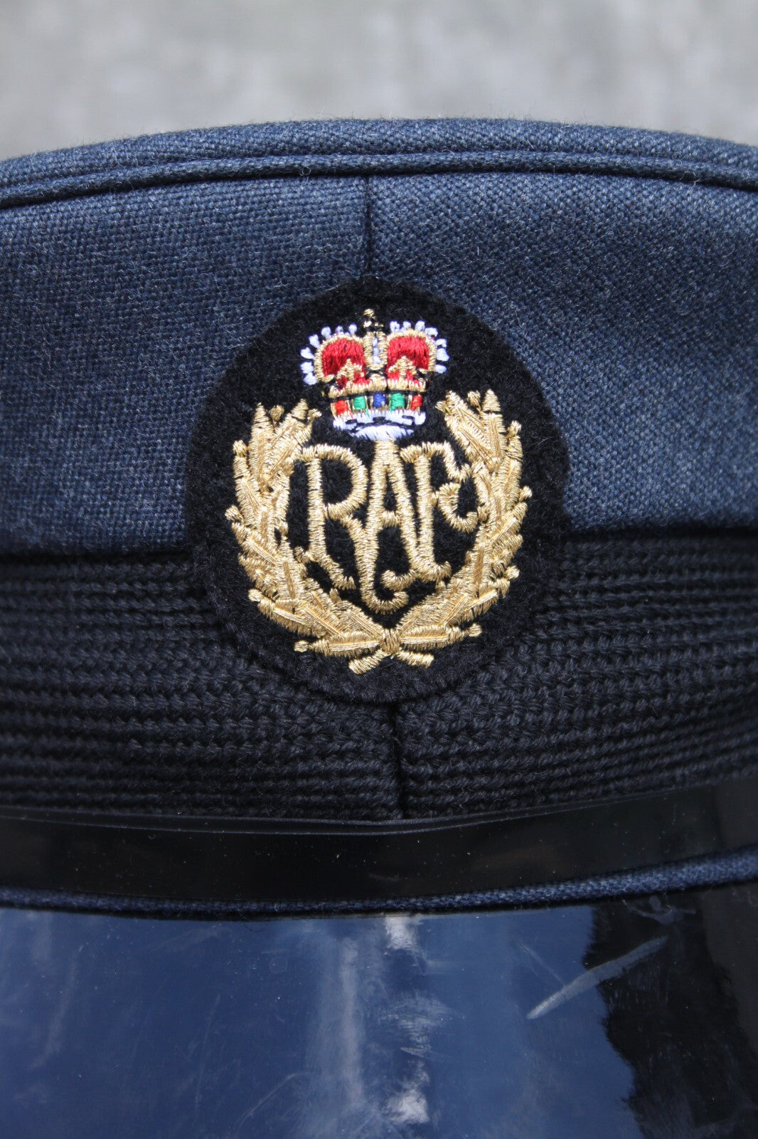 Genuine Surplus British RAF Mens Warrant Officers Dress Hat Peak Cap (2419)