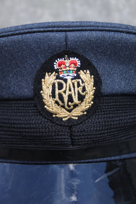 Genuine Surplus British RAF Mens Warrant Officers Dress Hat Peak Cap (2419)