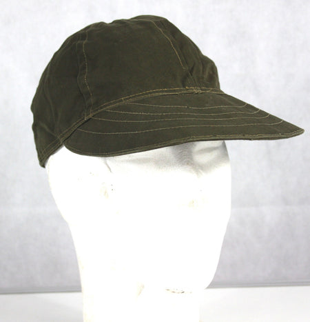 Genuine Surplus Vintage Italian ARMY Olive Peak Cap Forces Military Soft