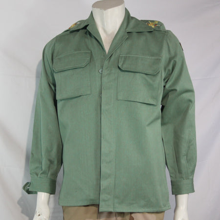 Genuine Surplus Spanish Foreign Legion Military Shirt Army Green 36 & 50"(4102)