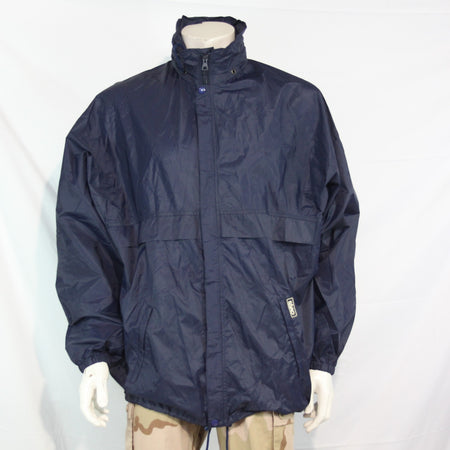 Genuine Surplus French Army Packaway Anorak Water Resistant Rain Coat Mens(3469)