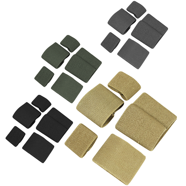 ED Viper Buckle Strap Tidy Set Airsoft Army Military Grey Green Coyote Black