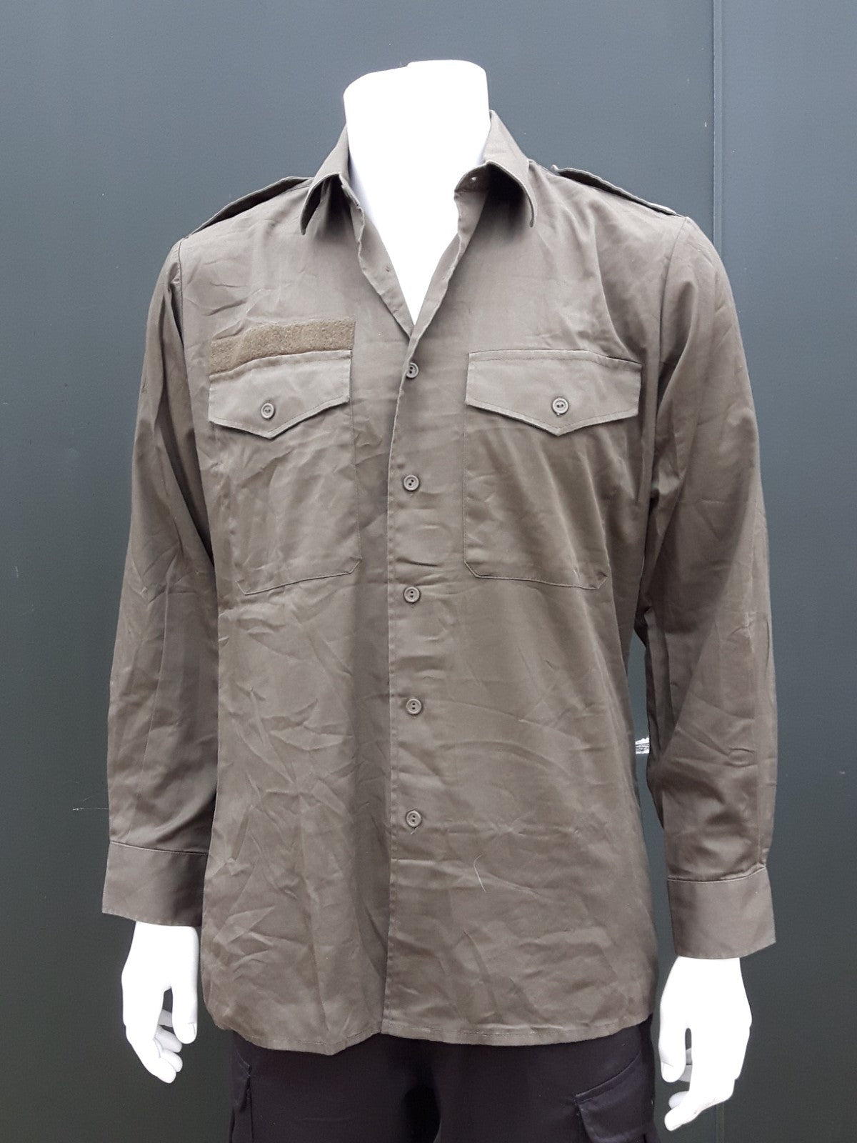 Genuine Surplus Austrian Army Field Shirt Lightweight Olive Shirt
