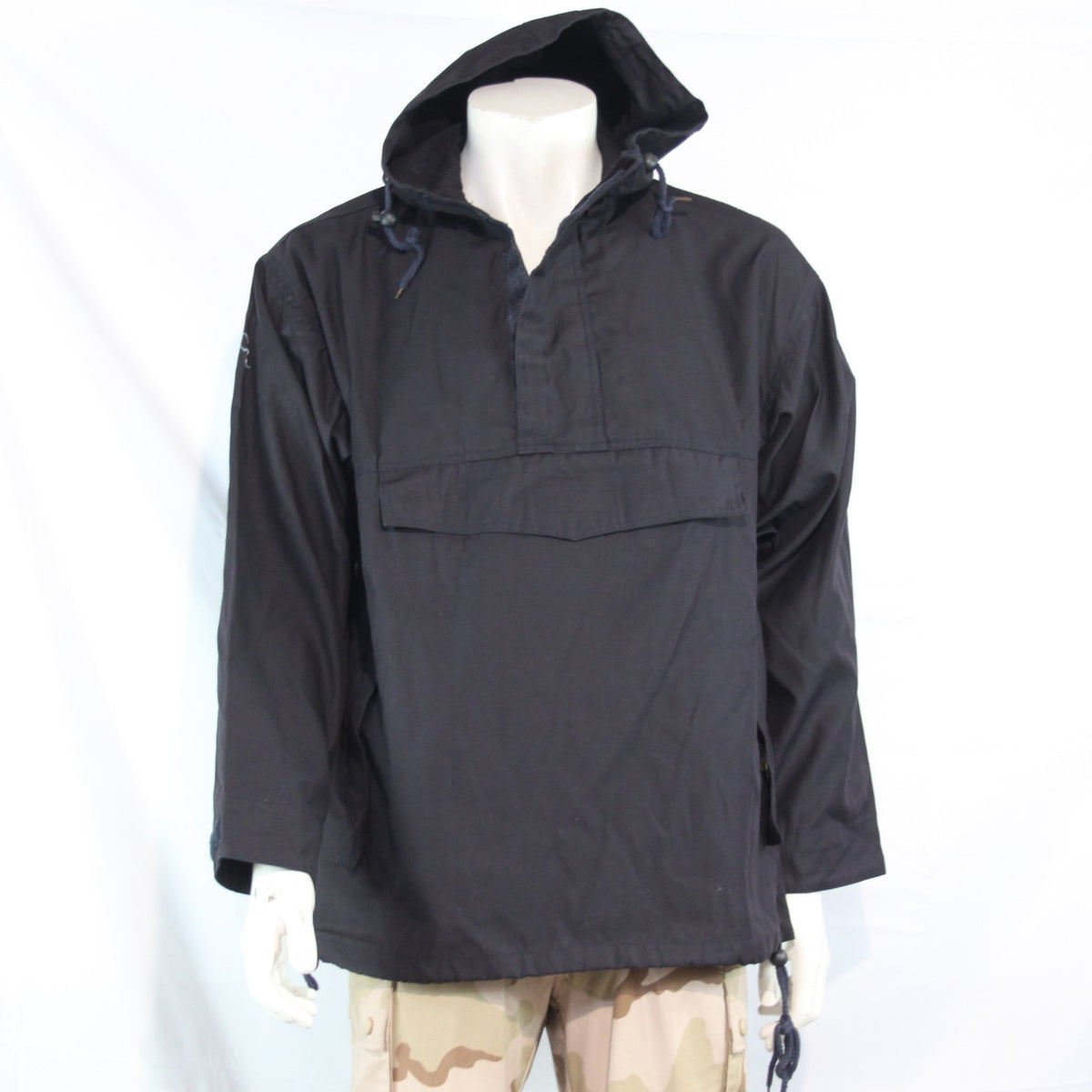 Navy Blue Windproof Smock Military Style Jacket Small  (3603)
