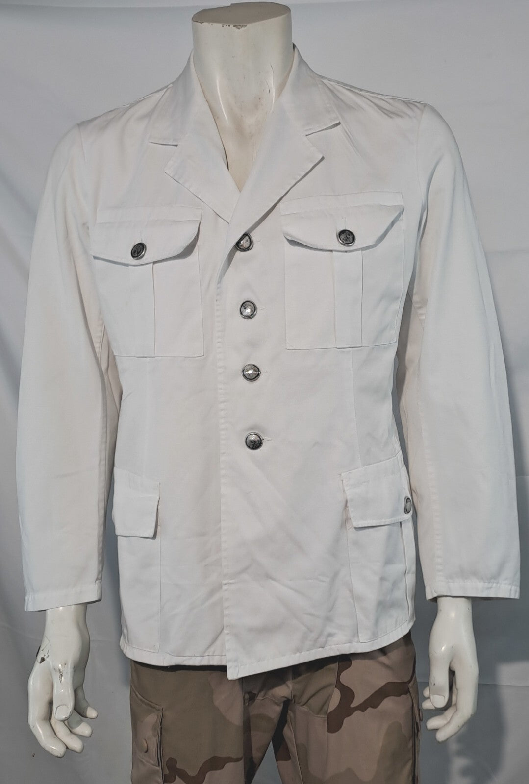 Genuine Surplus Austrian Army White Uniform Smart Dress Jacket Unlined (3001)