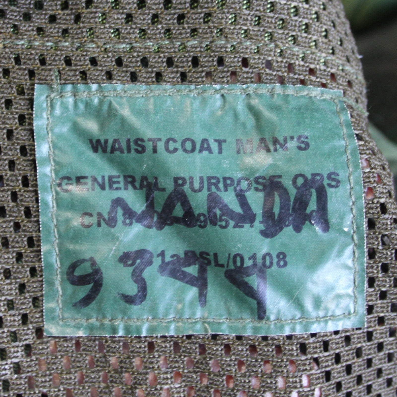 Assault Vest British DPM Camouflage Pockets Genuine Surplus Faded (4247)