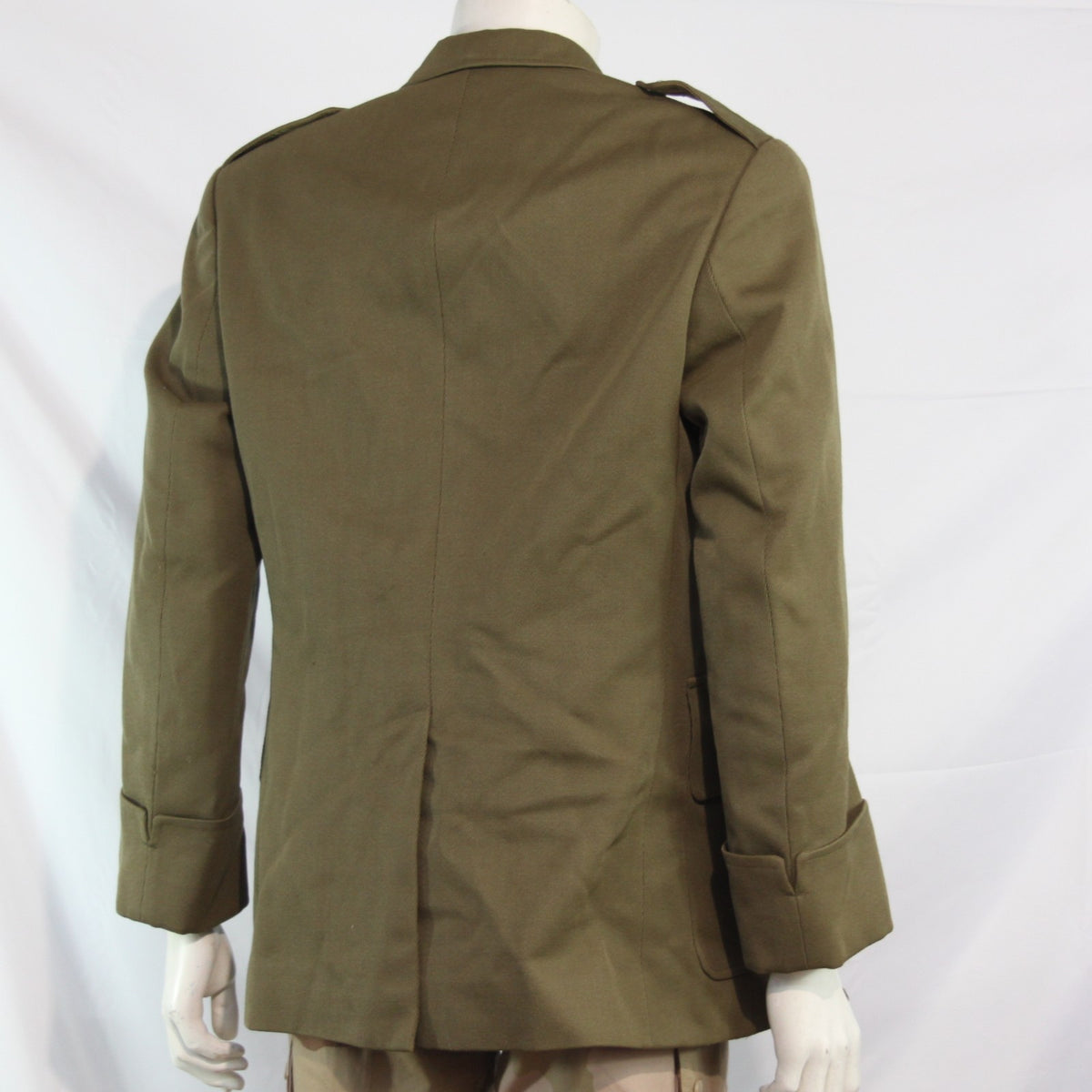 Uniform Dress Jacket Genuine Surplus French Army Heavy Olive 40" Chest (3497)