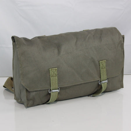 Genuine Surplus East European Vintage Army Side Bag Canvas Khaki Olive  (3412)