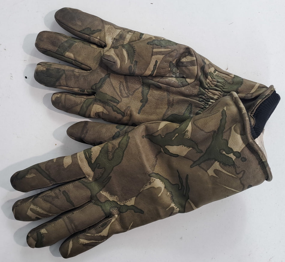 Genuine British Army MTP Multicam Mk2 Leather Gloves Gore-tex Lined G1