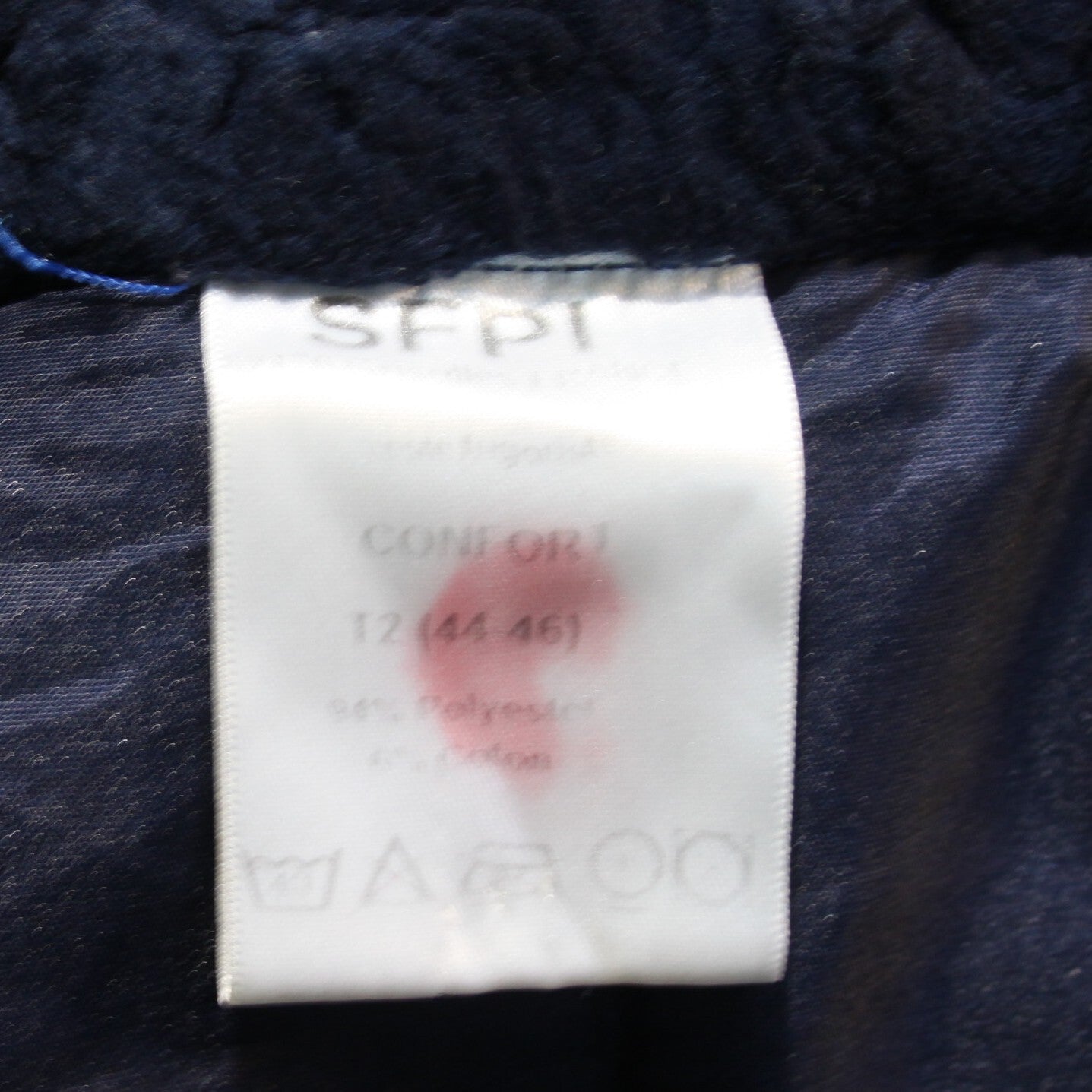 Genuine Surplus French Freezer Jacket WInter Quilted Thermal Blue (3171)