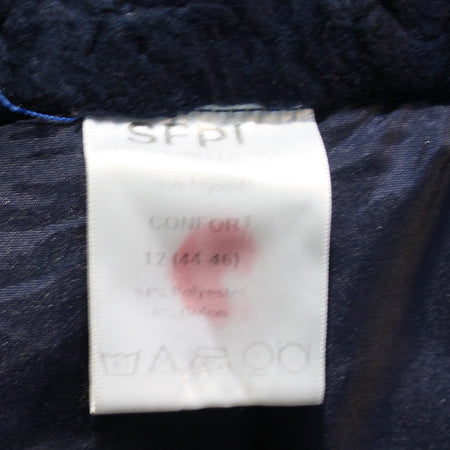 Genuine Surplus French Freezer Jacket WInter Quilted Thermal Blue (3171)