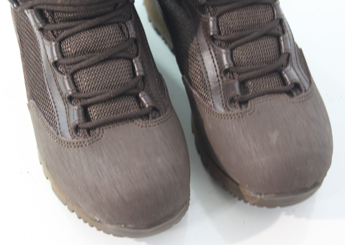 Highlander Pentland Military Style Walking Work Boots Brown EU39 UK6 Used (2071)