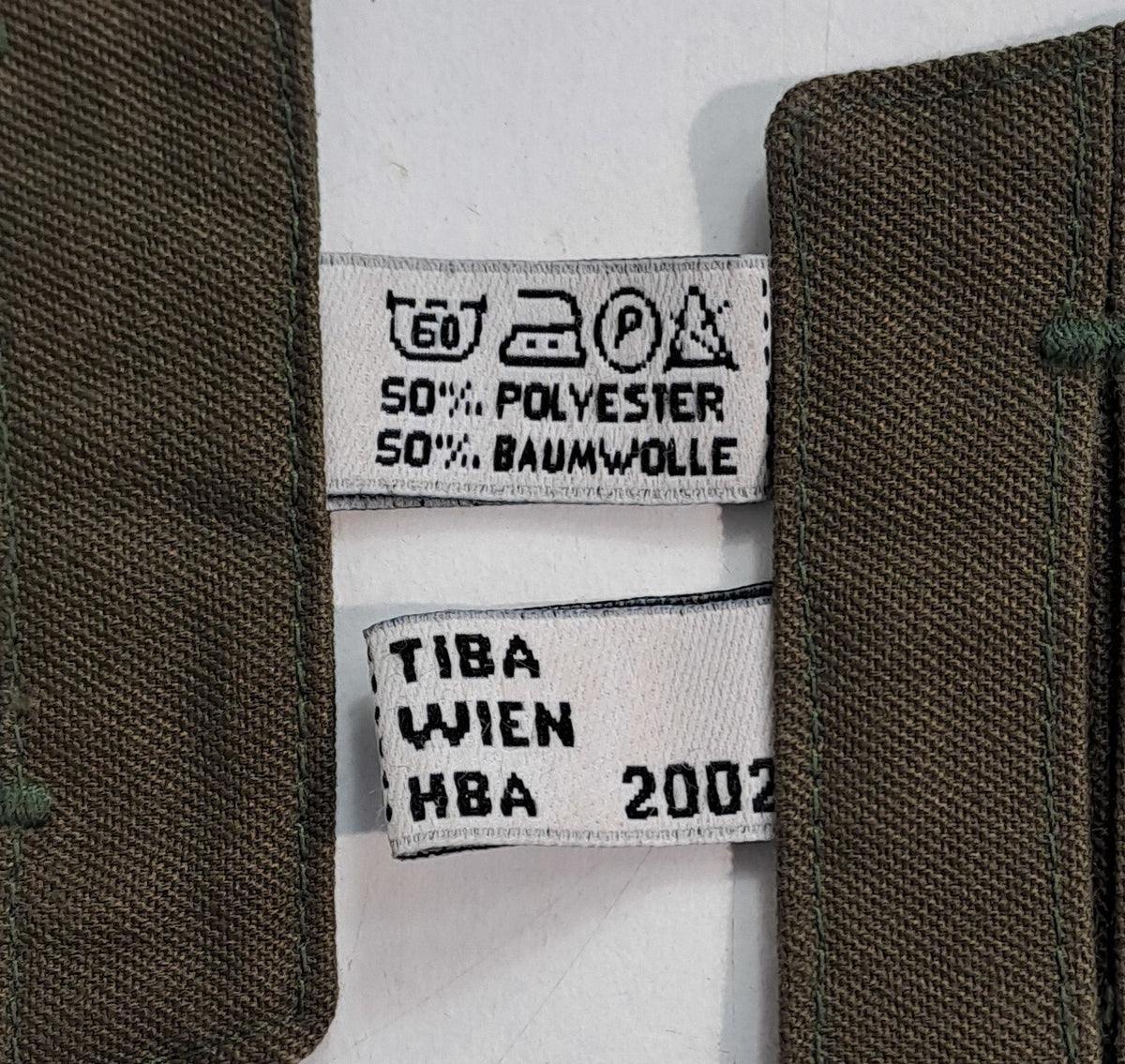 Genuine Surplus Austrian Army reversible Brassard Olive Badged SINGLE (3089)