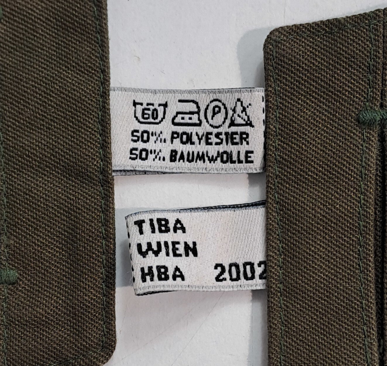 Genuine Surplus Austrian Army reversible Brassard Olive Badged SINGLE (3089)