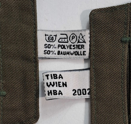 Genuine Surplus Austrian Army reversible Brassard Olive Badged SINGLE (3089)