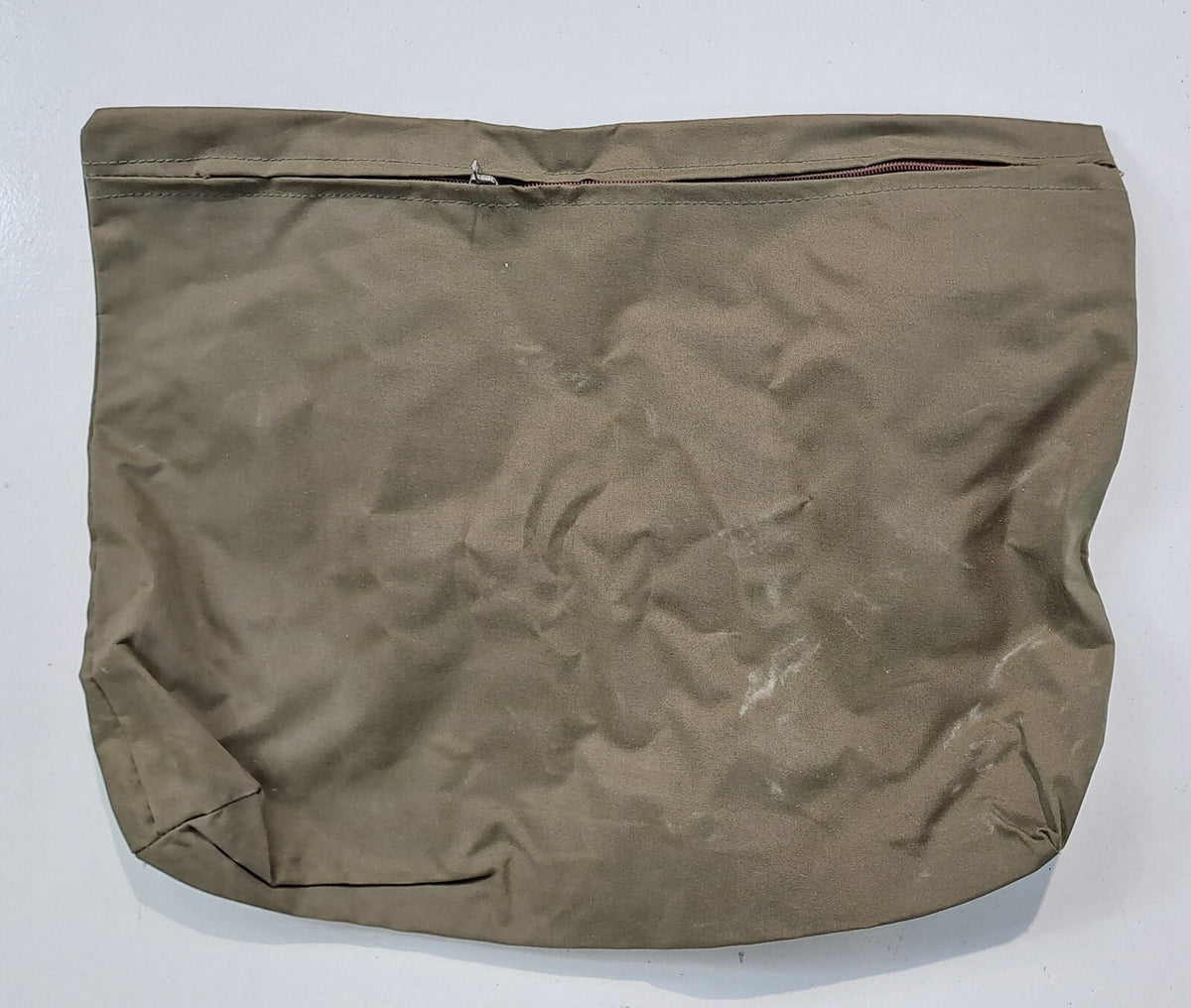 Genuine Surplus Military Wash Bag Nylon Zip Top Pouch Olive (3106)