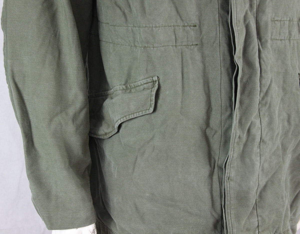 Genuine Surplus Dutch Canvas NATO Parka Vintage Olive Green Lined All Sizes