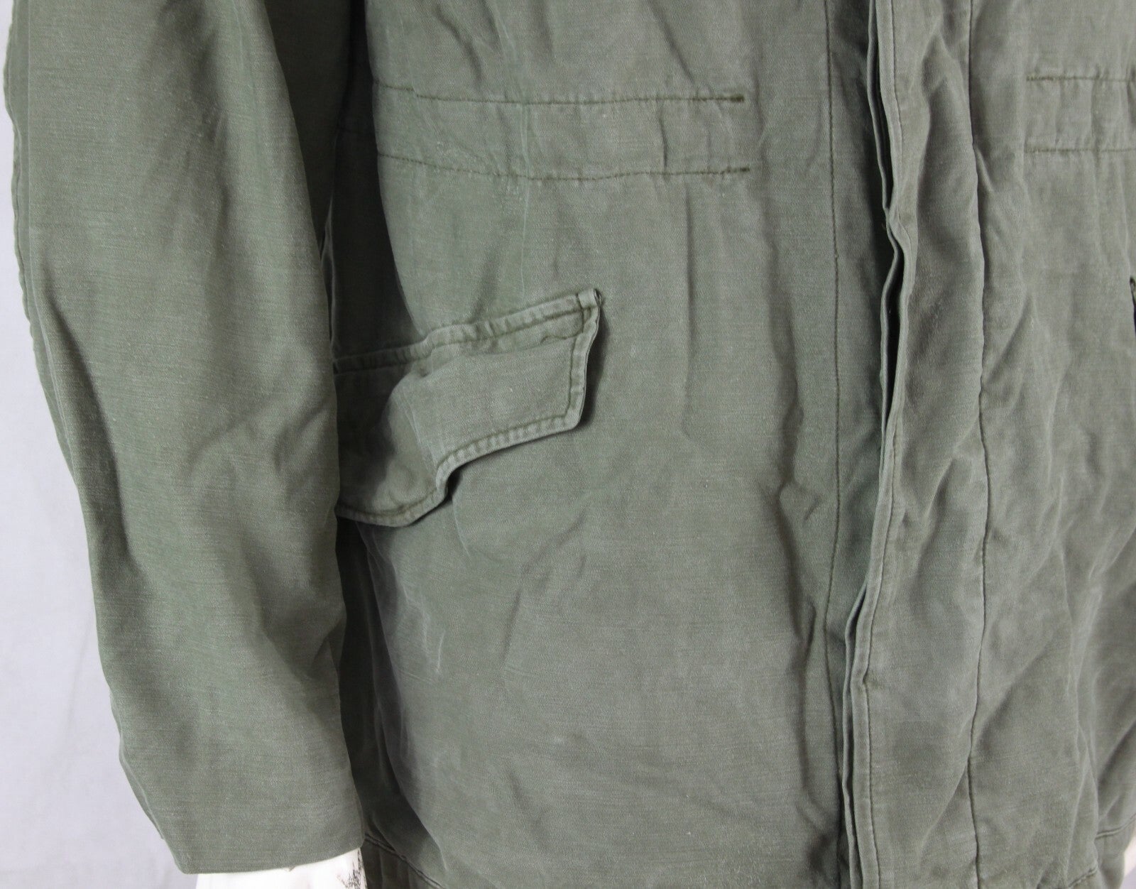 Genuine Surplus Dutch Canvas NATO Parka Vintage Olive Green Lined All Sizes