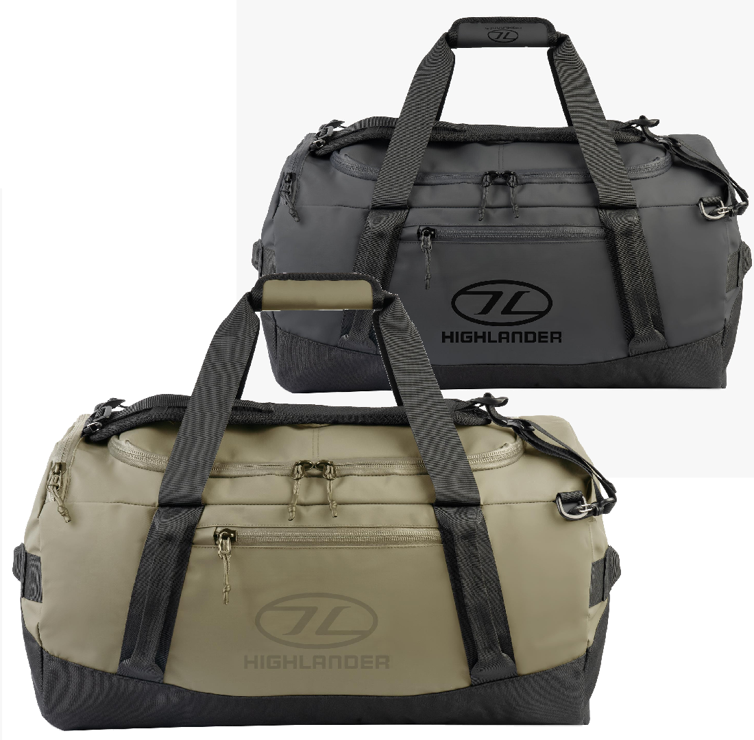 EDHighlander Hauler Duffle Bag Holdall  65 Litre  Strong Durable Water Resistant