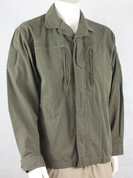 Genuine Surplus Austrian Ripstop Heavyweight Shirt Lightweight Jacket Olive 3308