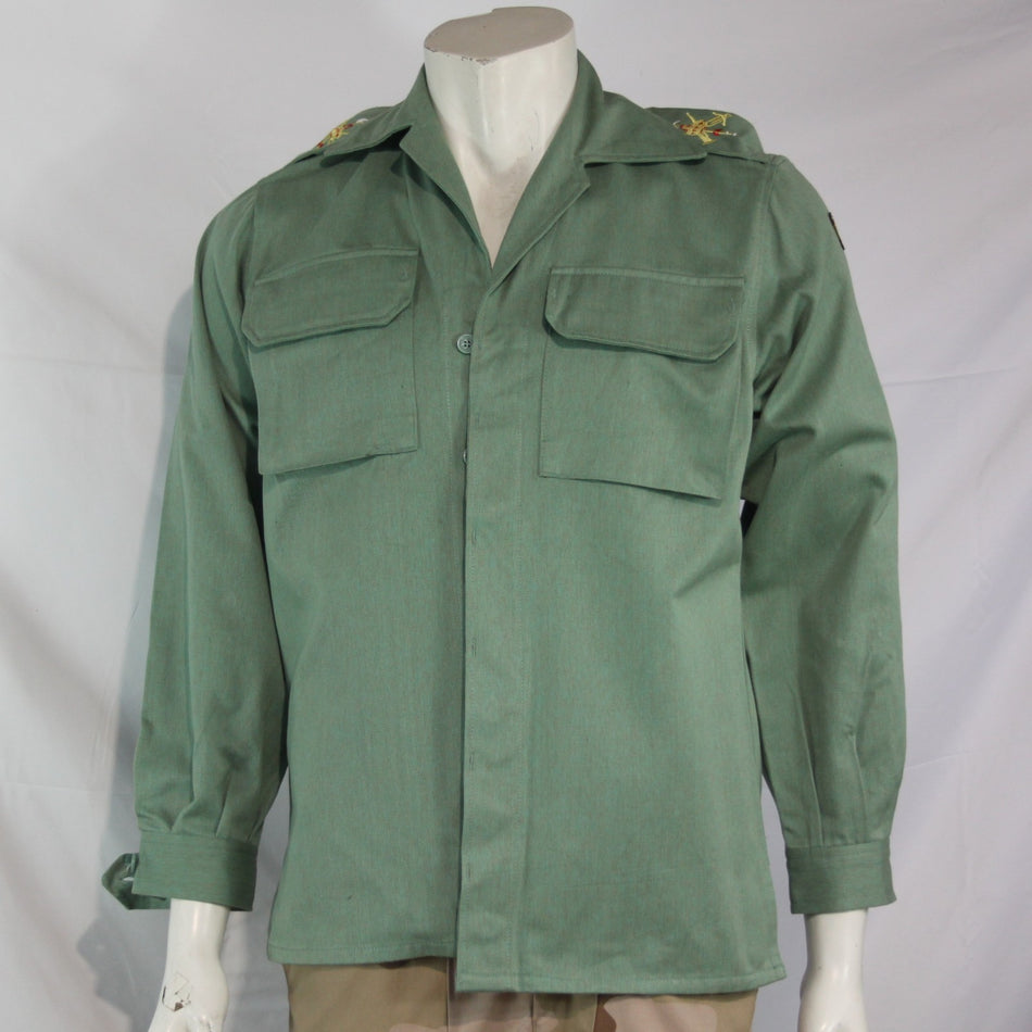 Genuine Surplus Spanish Foreign Legion Military Shirt Army Green 36 & 50"(4102)