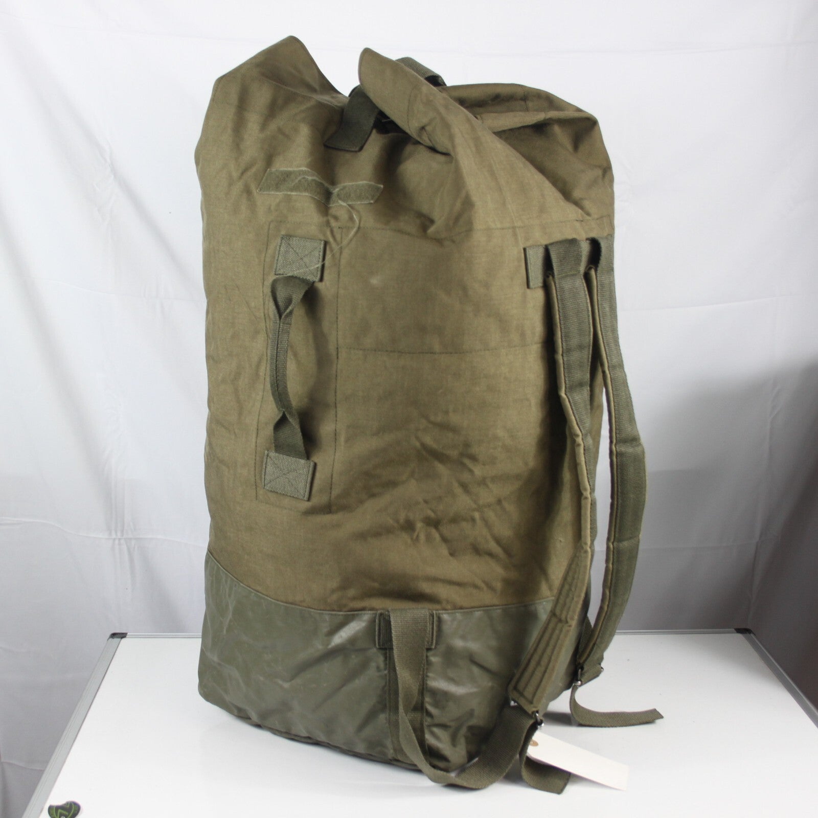 Genuine Surplus Austrian Army Kit Bag Cotton Canvas With Repairs Sea Sack G2