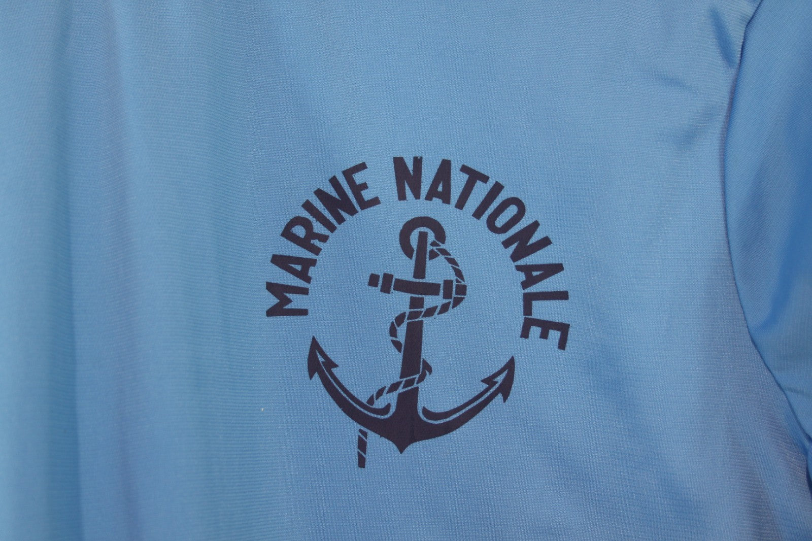 Tracksuit Top French MIlitary College T-Shirt Sweater Genuine Surplus 34" (2183)
