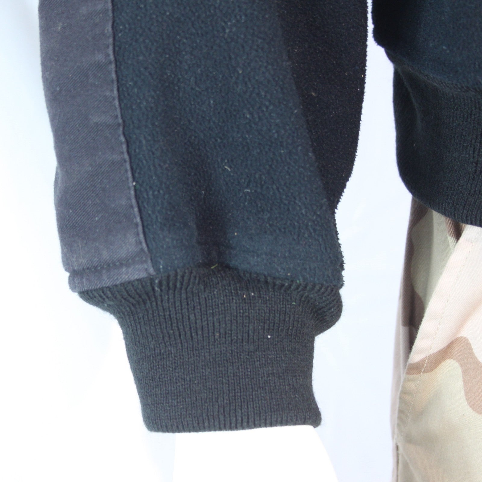 Genuine Surplus Fleece Jacket Water Resistant Black  42" Short (4123)