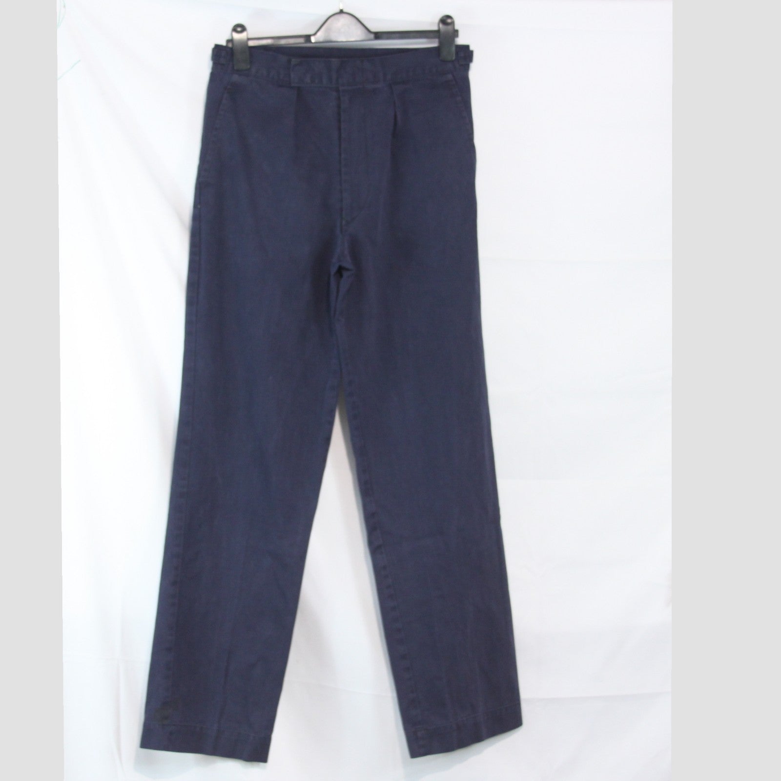 British Royal Navy Working Trousers Navy Blue Naval Genuine Surplus (4052)