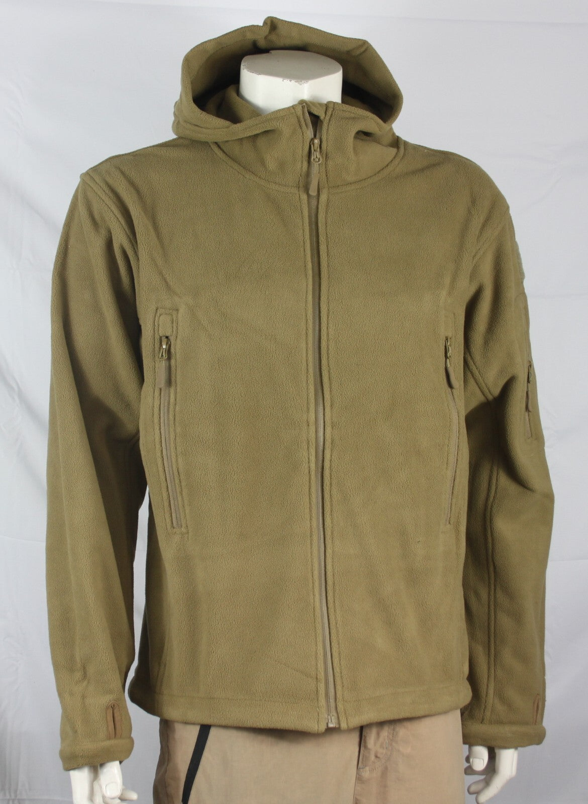 Highlander Mission Fleece Black Olive Tan Windproof Water Resistant Breathable