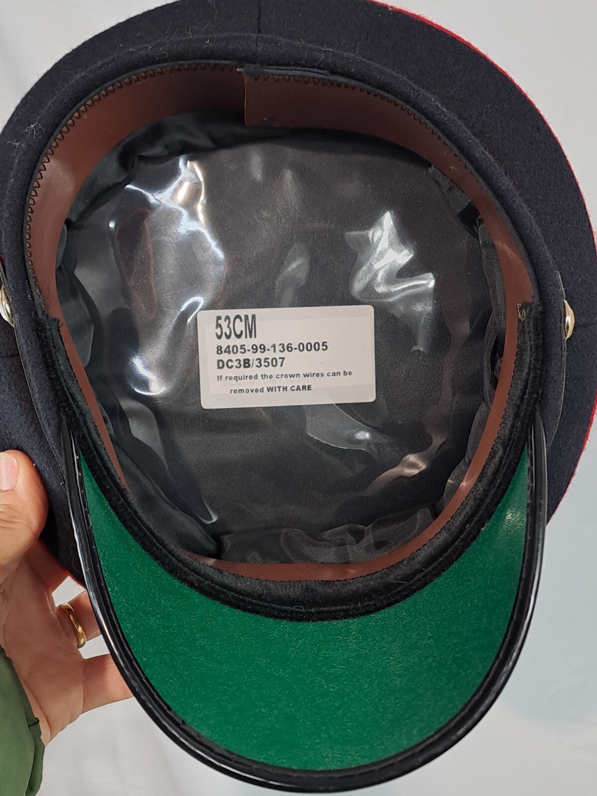 Genuine Surplus British Army Mens Dress Hat Peak Cap Formal Grade 1 (2426)