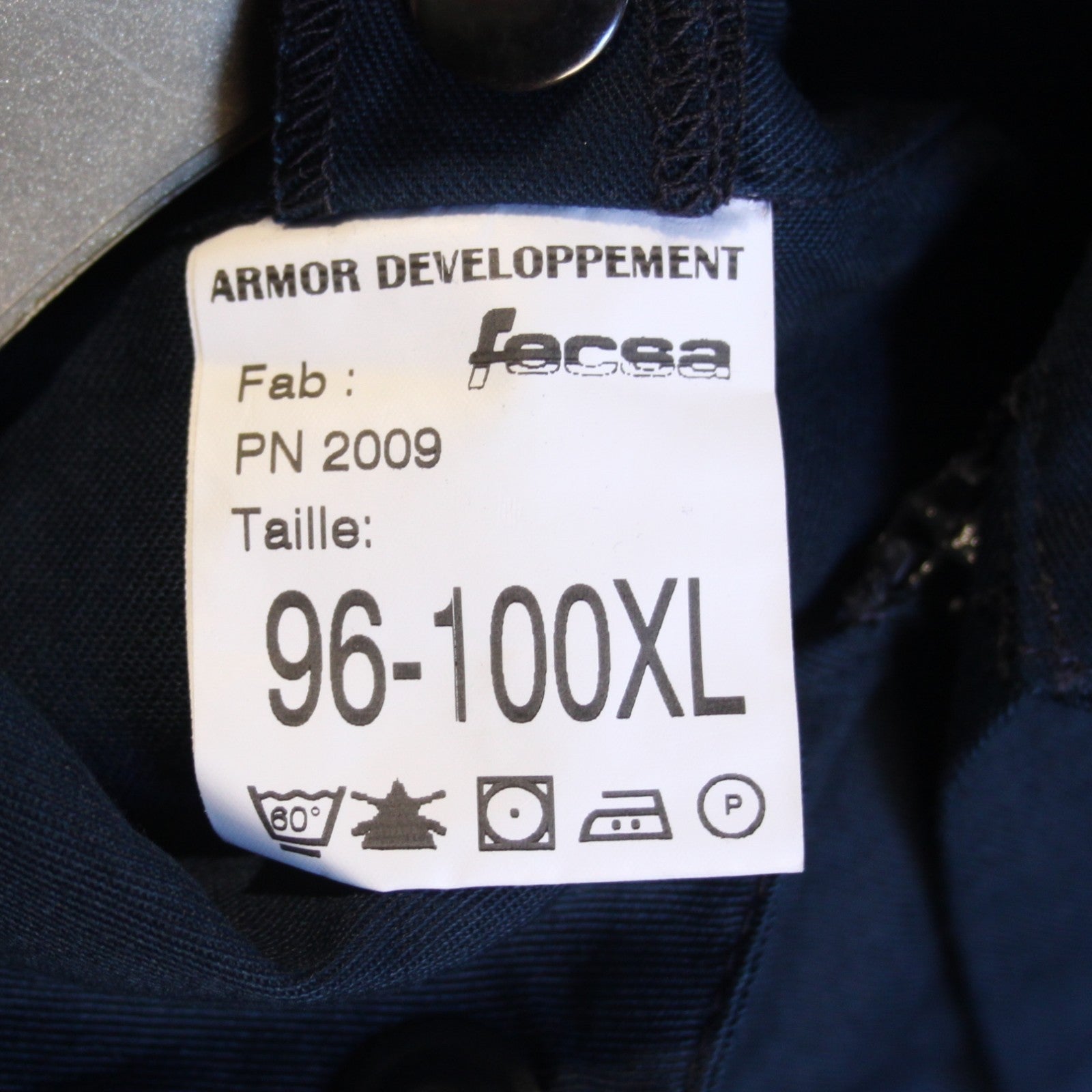 Genuine Surplus French Police Coverall Navy Blue Overall (4110