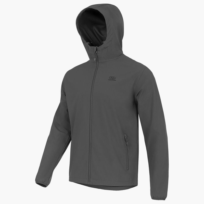Highlander Shield Jacket Windproof Breathable Water Repellent Steel Grey C
