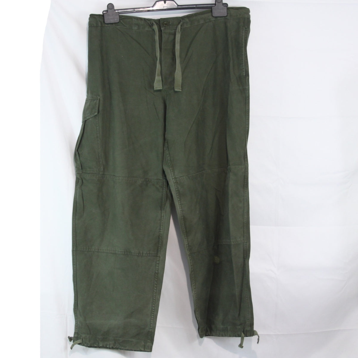 1980's Genuine Surplus Heavyweight Belgian Army Combat Trousers Repaired (3688)
