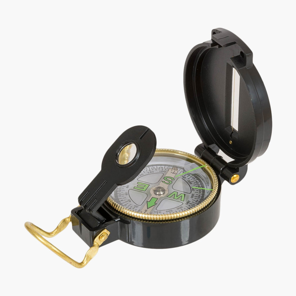 Highlander Military Style Folding Lensatic Compass