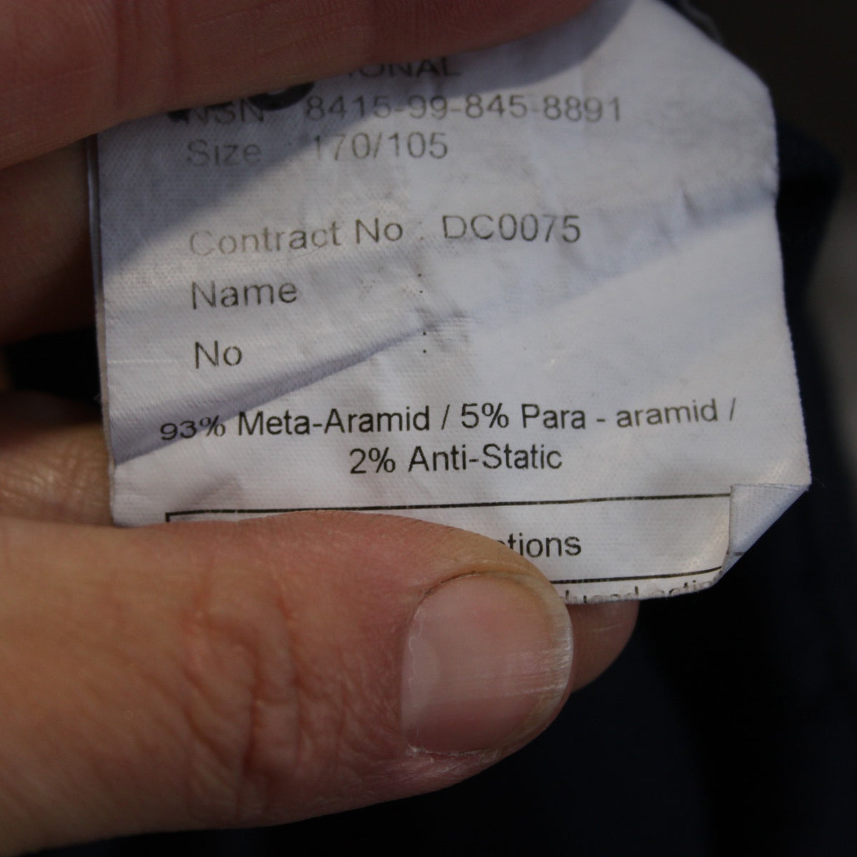 Royal Navy PCS FR Shirt British Genuine Surplus 40-42" (4226)