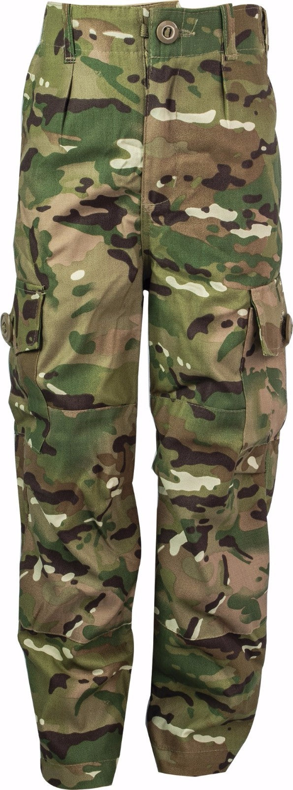  Kids Polycotton MTP HC Army Soldier Style Camo Camouflage Combat Play Trousers 