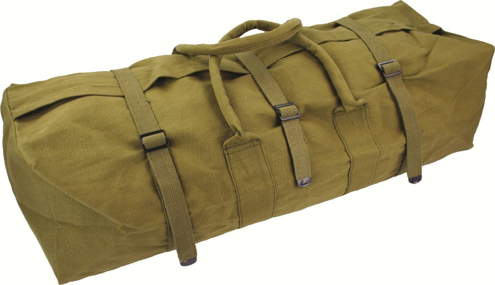 Highlander U.S. Canvas Tool Bag Strap Fasten Strong Vintage Style  30"