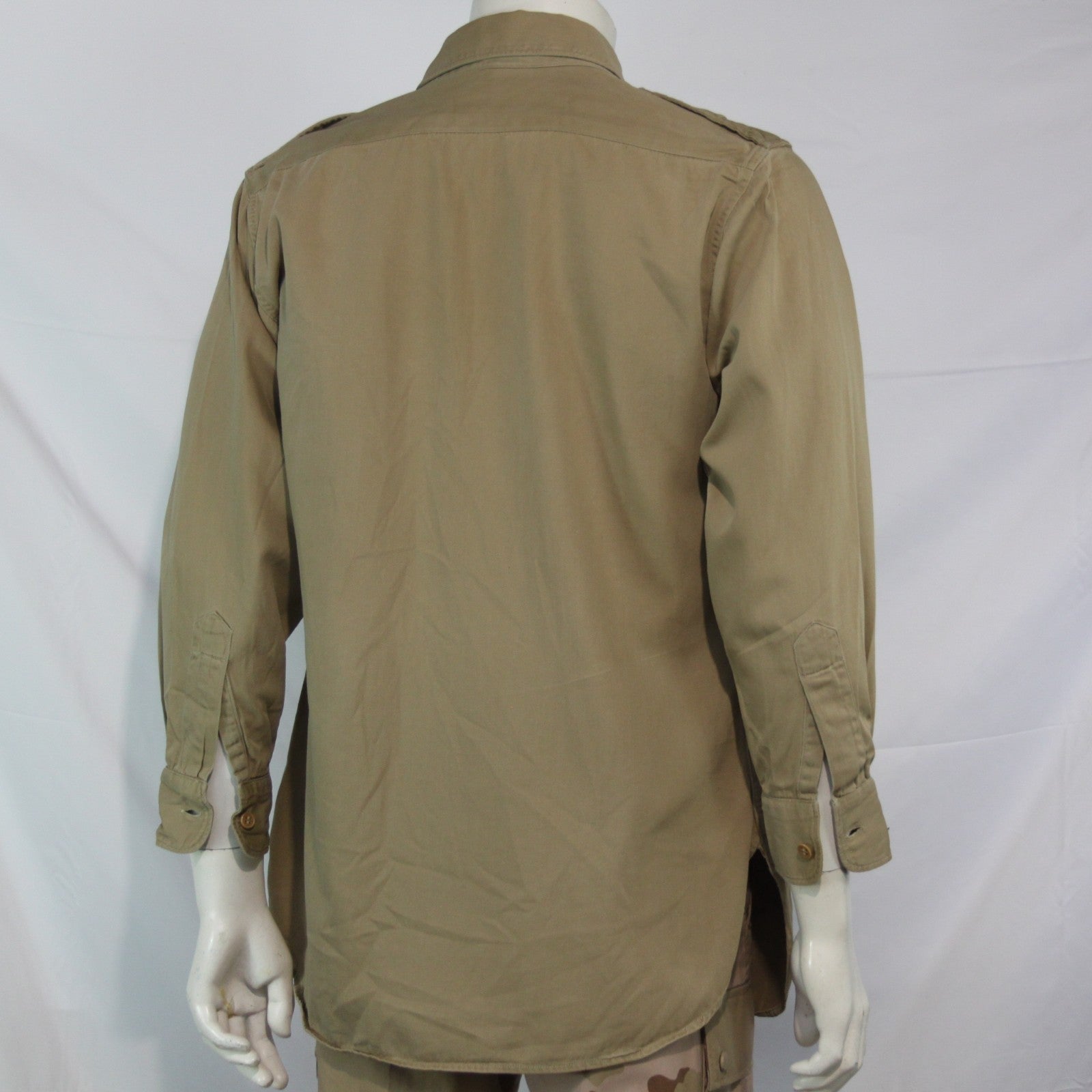 Genuine Surplus Private Purchase Regulation Officers Shirt Khaki Sand 42" (3423)