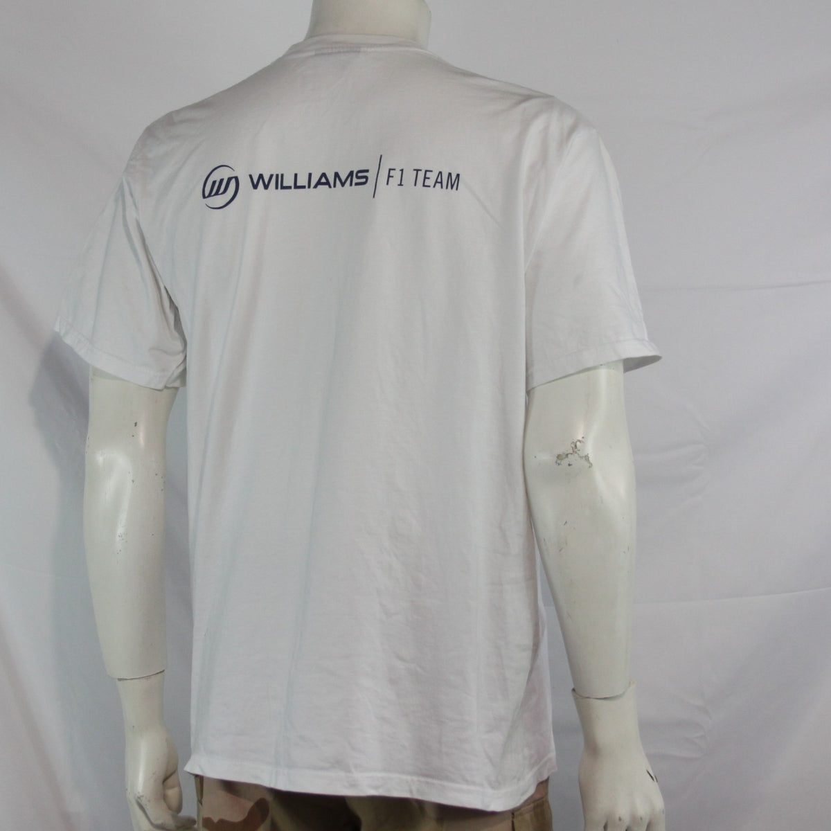Formula 1 600 Races Official Merchandise T-Shirt White Cotton Grade 2 (3613)