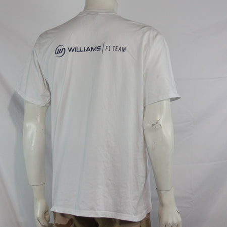 Formula 1 600 Races Official Merchandise T-Shirt White Cotton Grade 2 (3613)