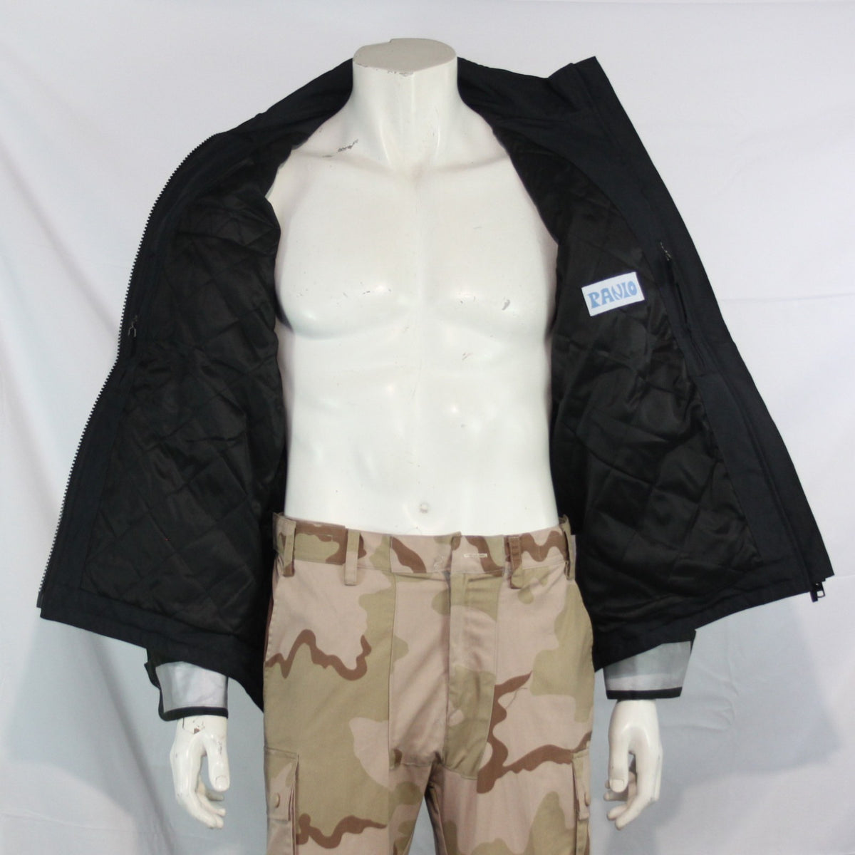 Genuine Surplus Austrian Police Patrol Jacket Wateproof Zip Off Sleeves (3362)