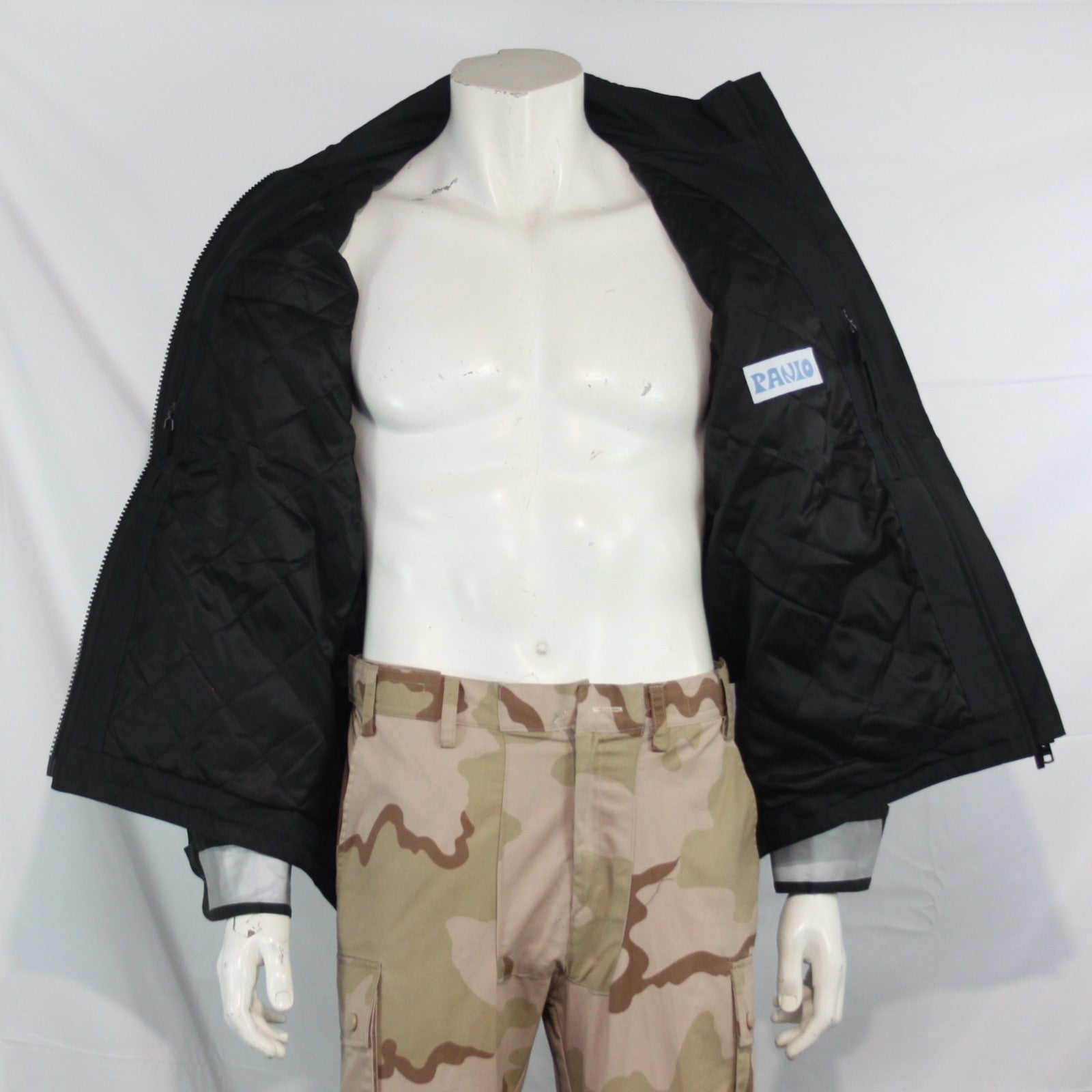 Genuine Surplus Austrian Police Patrol Jacket Wateproof Zip Off Sleeves (3362)