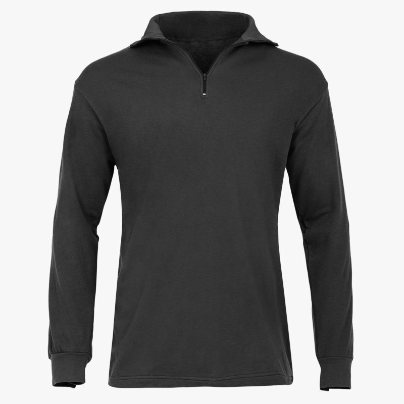 Military Norgie Norwegian Shirt Style Mid Layer Thermal Zip Neck Top
